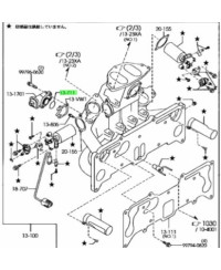 JOINT VANNE D'OBTURATION RX8 MAZDA