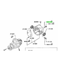 JOINT DE BOUCHON DE REMPLISSAGE HUILE DE PONT RX8 MAZDA