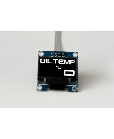 MANOMÈTRE OLED LARGE DIGITS 1.3" TEMPERATURE HUILE-ZADA TECH