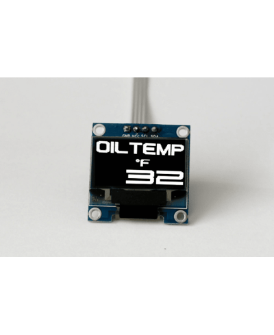 MANOMÈTRE OLED LARGE DIGITS 1.3" TEMPERATURE HUILE-ZADA TECH