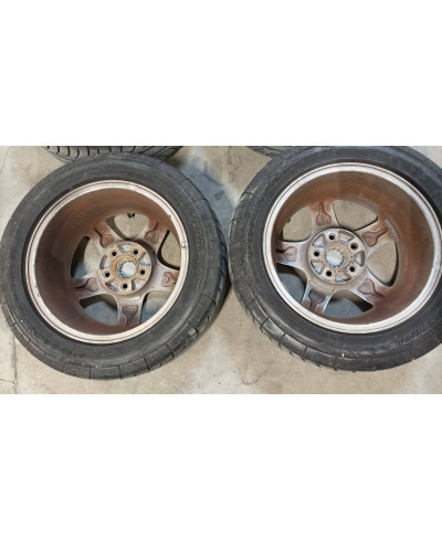 SET DE 4 JANTES 16X6.5 ET40 ORIGINE SKYLINE R32 GTS-T NISSAN 