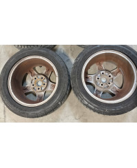 SET DE 4 JANTES 16X6.5 ET40 ORIGINE SKYLINE R32 GTS-T NISSAN 