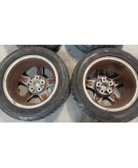 SET DE 4 JANTES 16X6.5 ET40 ORIGINE SKYLINE R32 GTS-T NISSAN 