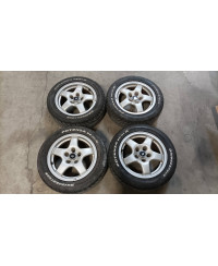 SET DE 4 JANTES 16X6.5 ET40 ORIGINE SKYLINE R32 GTS-T NISSAN 