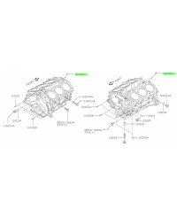 Goupille pompe à huile VQ NISSAN