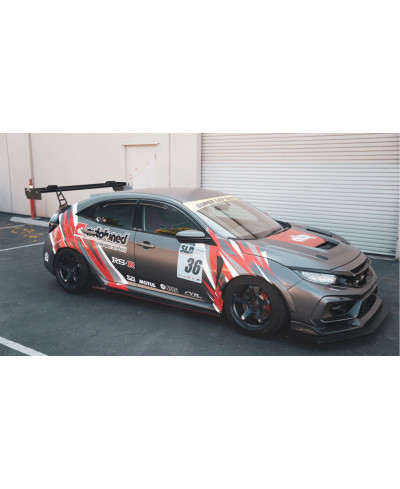 AILERON AJUSTABLE CARBONE GT-250 SWAN NECK 61" HONDA CIVIC TYPE R FK8 - APR PERFORMANCE