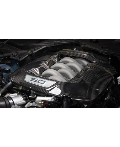 CACHE MOTEUR CARBONE FORD MUSTANG S650 (2024) - APR PERFORMANCE