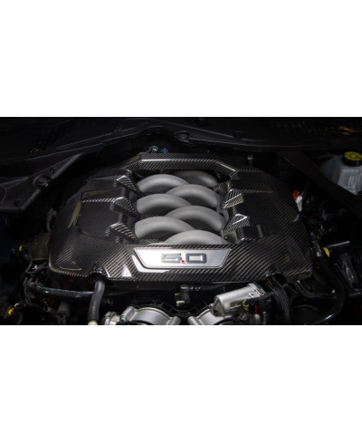 CACHE MOTEUR CARBONE FORD MUSTANG S650 (2024) - APR PERFORMANCE