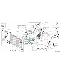 JOINT TORIQUE CLIMATISATION NISSAN