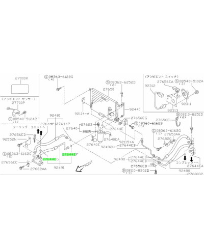 JOINT TORIQUE CLIMATISATION NISSAN