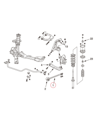 TIRANT DE CHASSE AVANT 200SX / SKYLINE NISMO