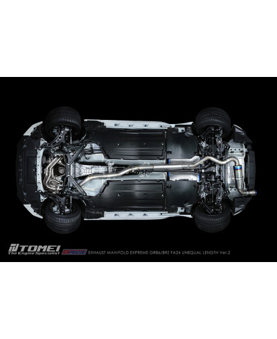 COLLECTEUR ECHAPPEMENT EXPREME UNEQUAL LENGTH V2 TOYOTA GR86,GT86 / SUBARU BRZ - TOMEI