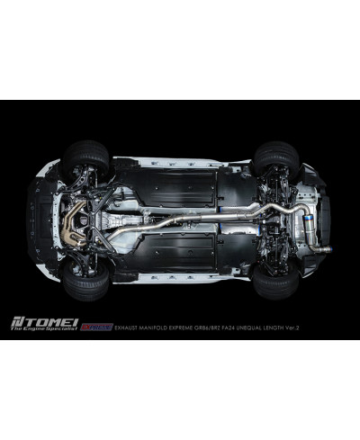 COLLECTEUR ECHAPPEMENT EXPREME UNEQUAL LENGTH V2 TOYOTA GR86,GT86 / SUBARU BRZ - TOMEI