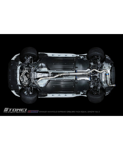 COLLECTEUR ECHAPPEMENT EXPREME EQUAL LENGTH V2 TOYOTA GR86,GT86 / SUBARU BRZ - TOMEI