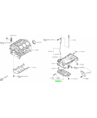 CARTER HUILE 350Z HR NISSAN 