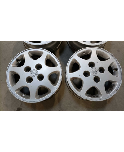 SET 4 JANTE ALUMINIUM 15" 200SX S13 PH2 NISSAN