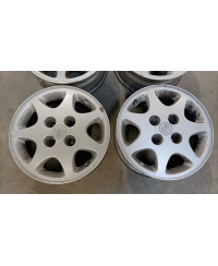 SET 4 JANTE ALUMINIUM 15" 200SX S13 PH2 NISSAN