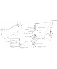 CLIP VERROUILLAGE DE LEVIER DE VITESSE R32 / R33 / R34NISSAN