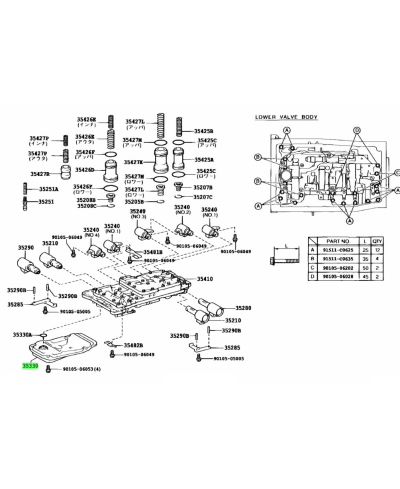 CREPINE BOITE AUTOMATIQUE TOYOTA