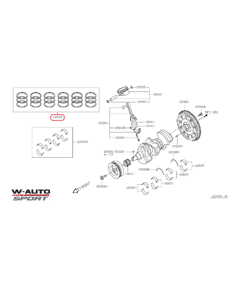 SEGMENTATION VR38DETT GTR NISSAN