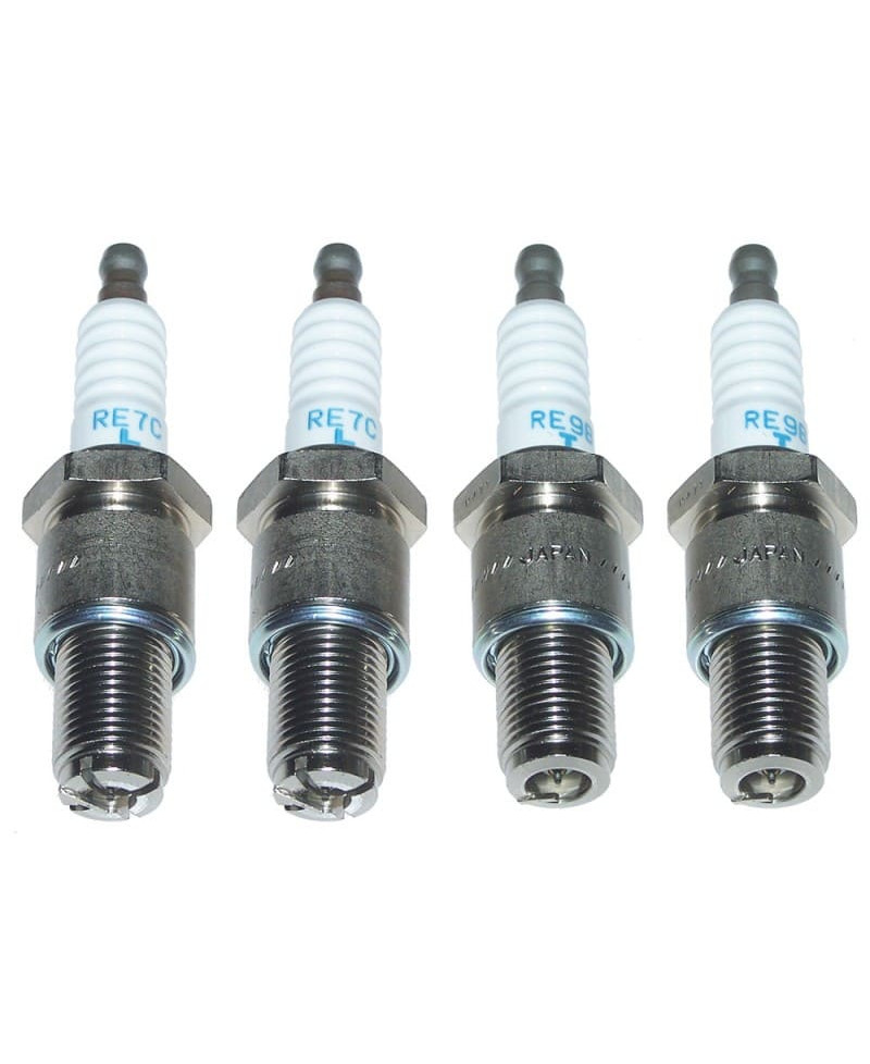 SET 4 BOUGIES IRIDIUM RX8 (RE7C-L/RE9B-T) - NGK