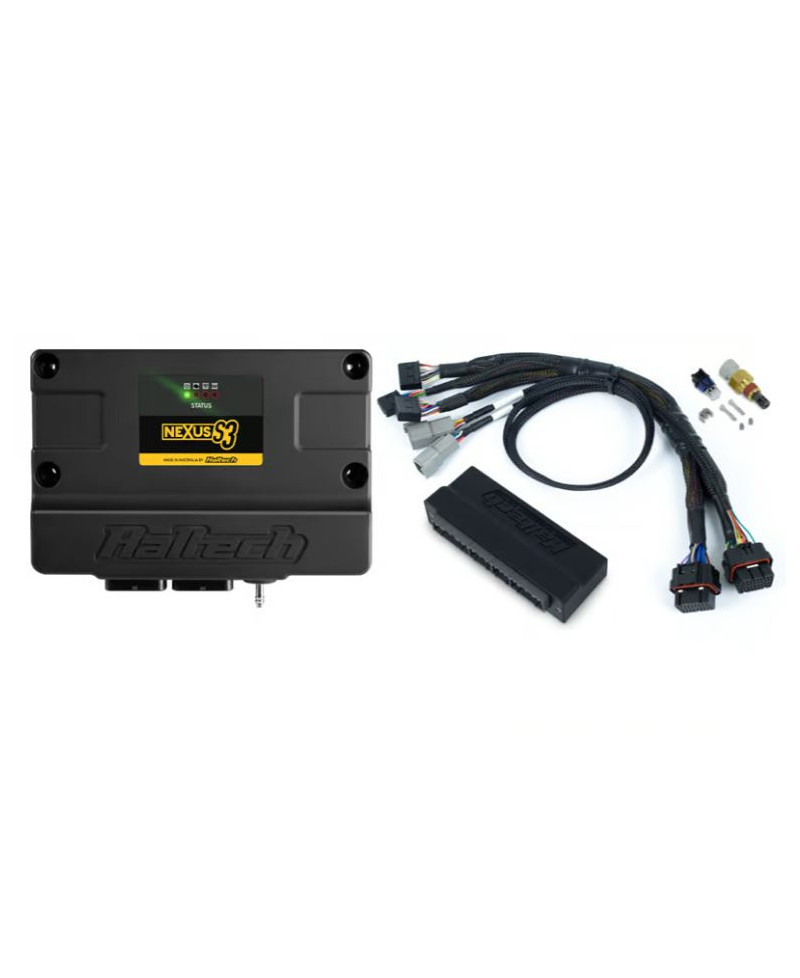 ECU NEXUS S3 & KIT FAISCEAUX MITSUBISHI LANCER EVO 4-8 & 2G - HALTECH 