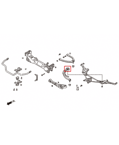 SET ROTULES UNIBALL TIRANTS CHASSE AVANT 350Z HARDRACE