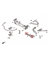 SET SILENTBLOCS RENFORCES BRAS INFERIEUR AVANT 350Z HARDRACE