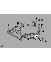 SILENT BLOCS DE BRAS ARRIERE BMW SERIES 3/ SERIES 4 - HARDRACE 