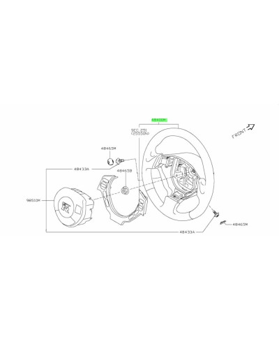VOLANT GTR R35 NISSAN