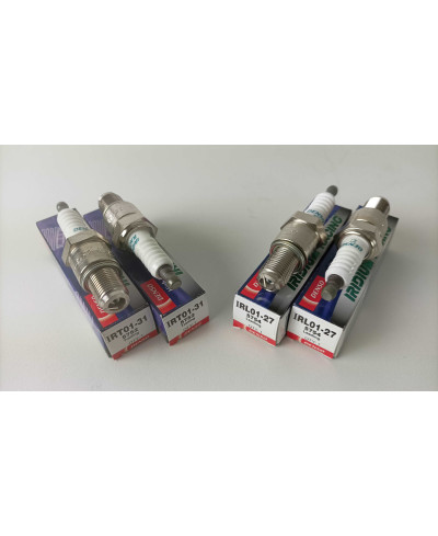 SET 4 BOUGIES IRIDIUM RX8 (IRL01-27 / IRT01-31) - DENSO