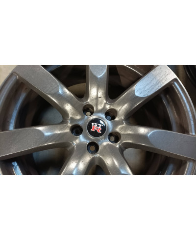 SET 4 JANTES ORIGINE 20X9.5 ET45 / 20X10.5 ET25 GTR35 NISSAN NISSAN
