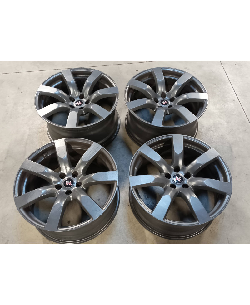 SET 4 JANTES ORIGINE 20X9.5 ET45 / 20X10.5 ET25 GTR35 NISSAN NISSAN