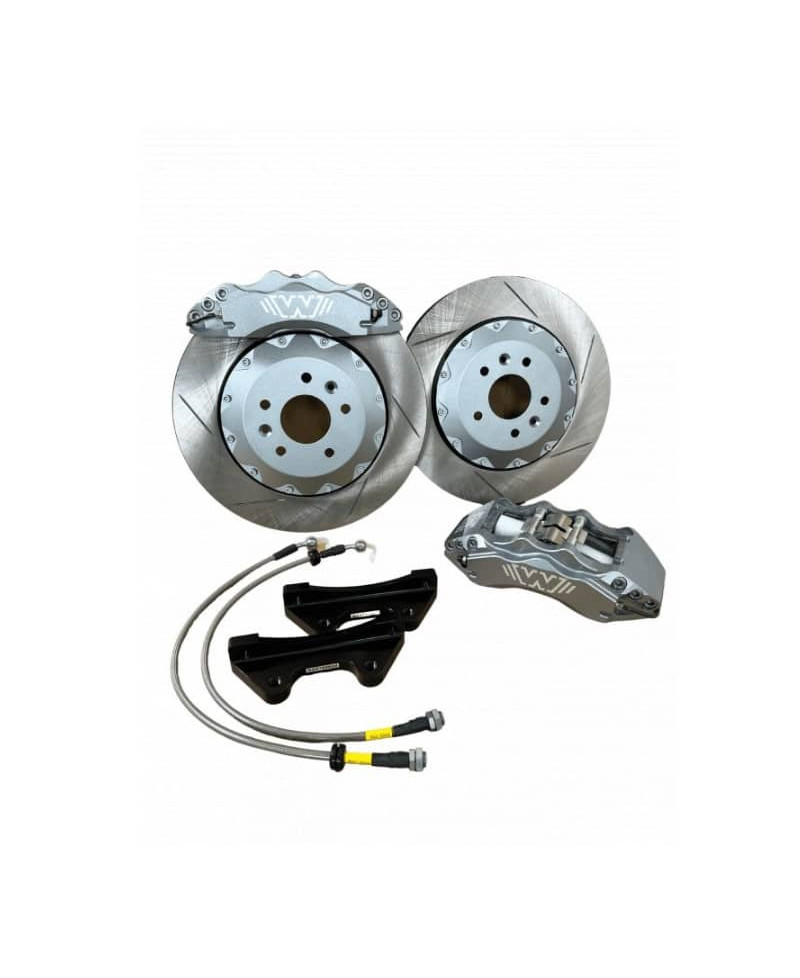 KIT GROS FREINS AVANT S14 356mm GRIS W-AUTOSPORT S14