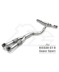 CATBACK A VALVE INOX SUPER SPORT NISSAN GT-R R35 - FI EXHAUST 