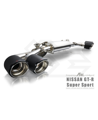 CATBACK A VALVE INOX SUPER SPORT NISSAN GT-R R35 - FI EXHAUST 