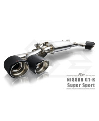 CATBACK A VALVE INOX SUPER SPORT NISSAN GT-R R35 - FI EXHAUST 
