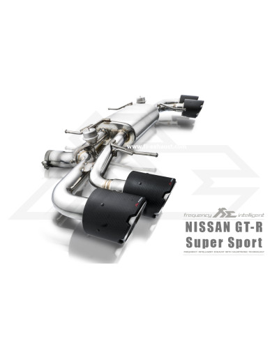 CATBACK A VALVE INOX SUPER SPORT NISSAN GT-R R35 - FI EXHAUST 