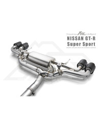CATBACK A VALVE INOX SUPER SPORT NISSAN GT-R R35 - FI EXHAUST 
