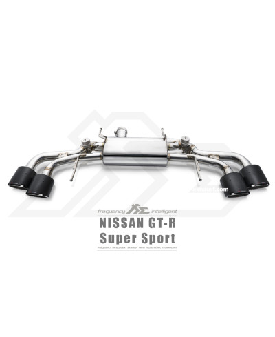 CATBACK A VALVE INOX SUPER SPORT NISSAN GT-R R35 - FI EXHAUST 