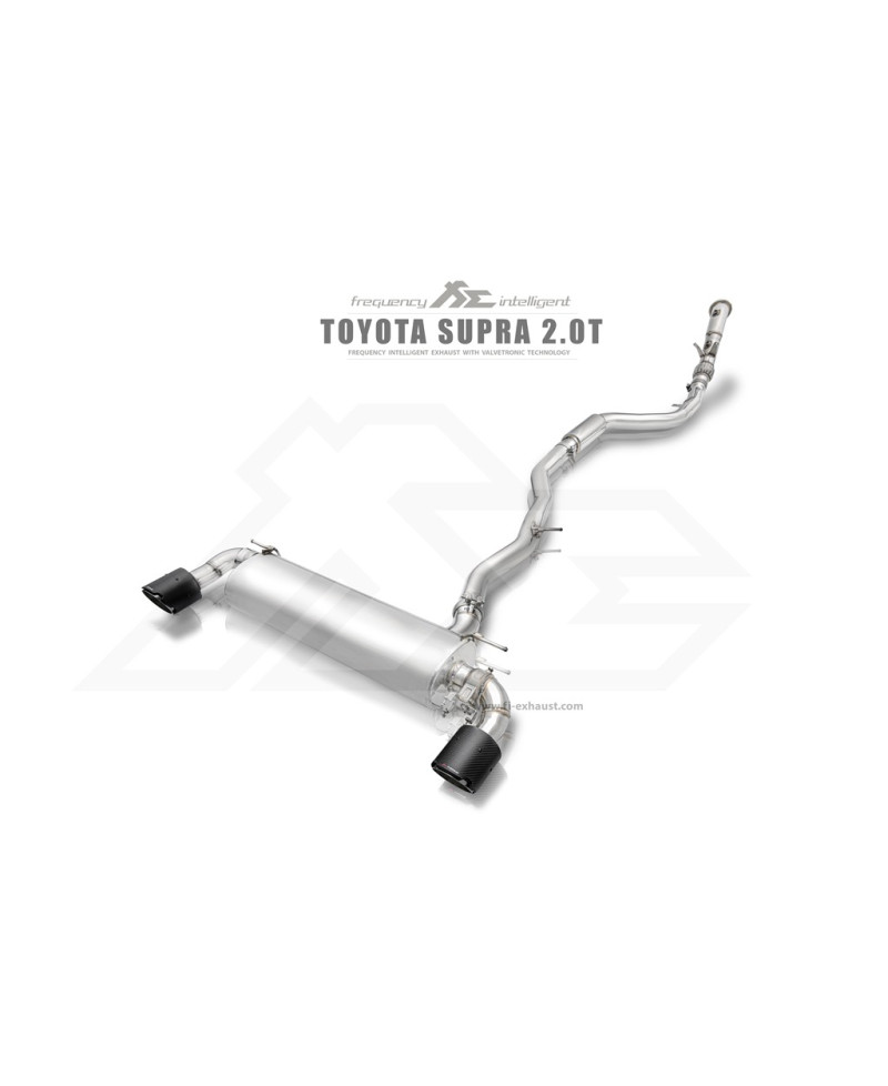 CATBACK A VALVE INOX TOYOTA SUPRA A90/MK5 - FI EXHAUST 