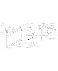 SUPPORT SUPERIEUR RADIATEUR R34GTR NISSAN