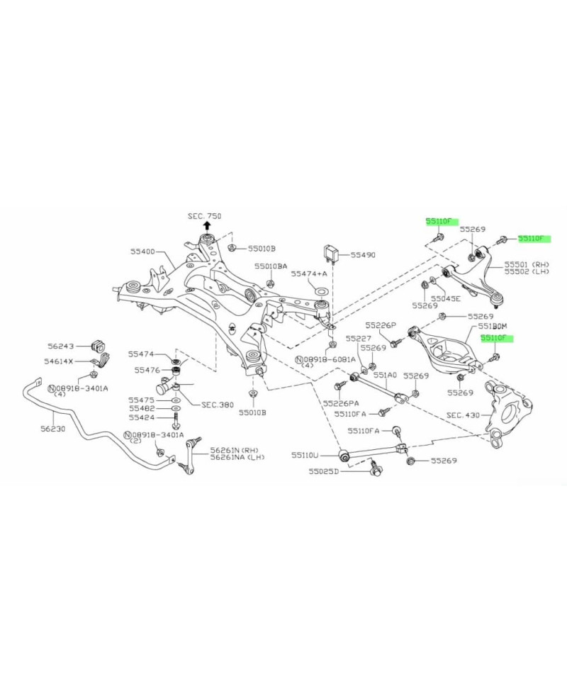 VIS TRIANGLE350 / 370Z NISSAN