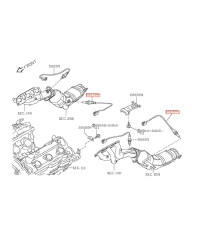 SONDE LAMBDAAPRES CATA 350Z HR NISSAN