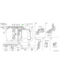 FAISCEAU HABITACLE 350Z RHD NISSAN