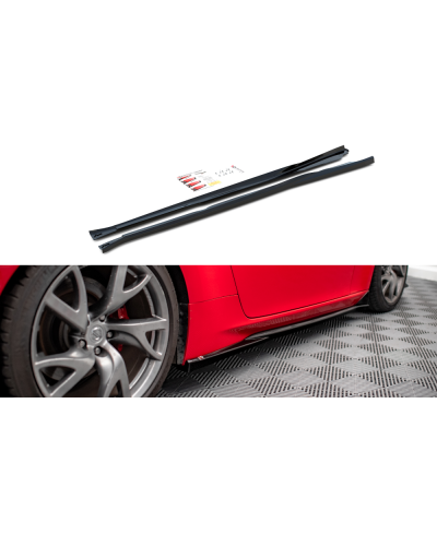 RAJOUTS DE BAS DE CAISSE V.2 NISSAN 370Z TEXTURE - MAXTON DESIGN