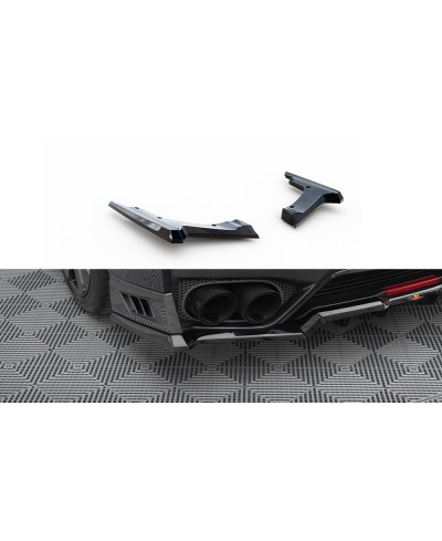 LAMES DE PARE-CHOCS ARRIERE NISSAN GTR R35 (16-22) - MAXTON DESIGN 