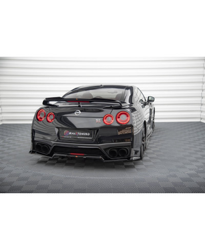 LAMES DE PARE-CHOCS ARRIERE NISSAN GTR R35 (16-22) - MAXTON DESIGN 