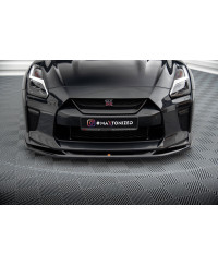 LAME DE PARE-CHOCS AVANT V.1 NISSAN GTR R35 (16-22) - MAXTON DESIGN