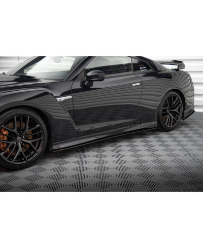 RAJOUTS DE BAS DE CAISSE STREET PRO NISSAN GTR R35 (16-22) - MAXTON DESIGN 
